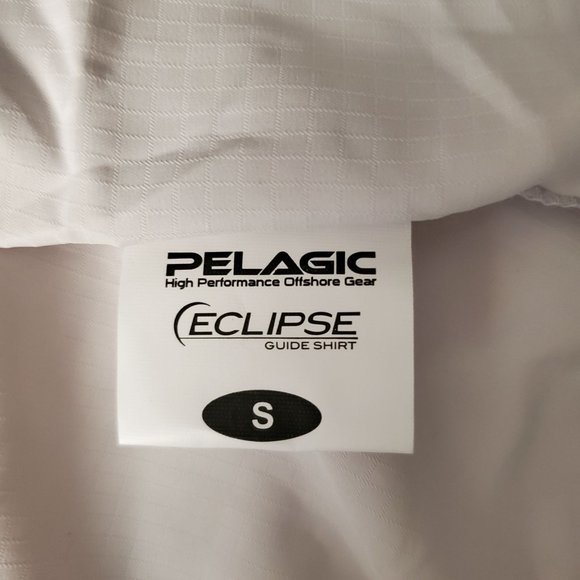 Pelagic Men's High Performance Offshore Gear Short Sleeve Eclipse Guide Shirt Sm - Picture 11 of 13